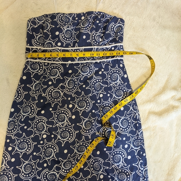 Vineyard Vines Star Shell Carolyn Strapless Dress - Picture 5 of 6